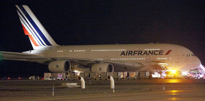 Βόμβα σε αεροπλάνο της Air France